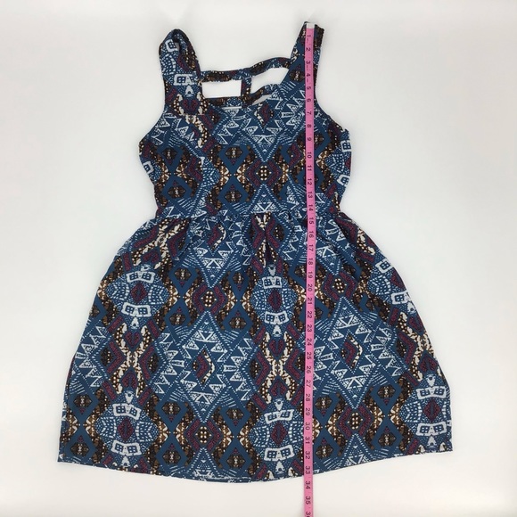 Xhilaration Sleeveless Lattice Back Dress, Medium - Picture 15 of 16